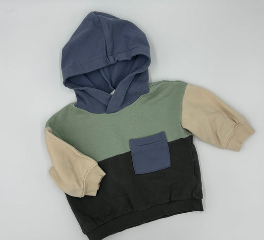 Hoodie 6 - 9m - Boutique friperie le placard de Jeanne et cie