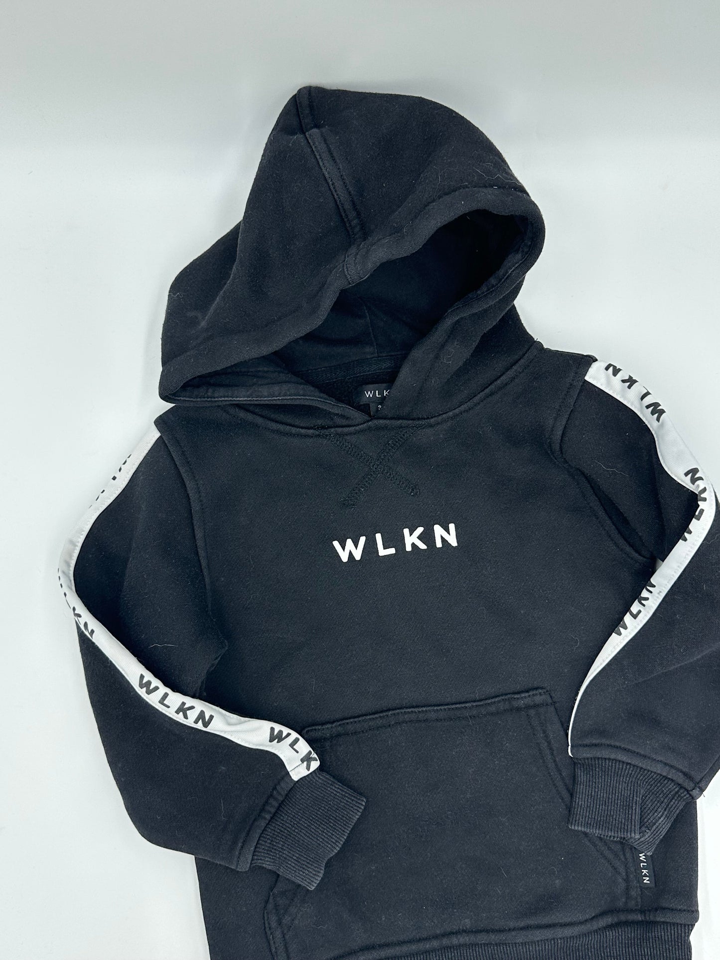 Hoodie WLKN 3ans - Boutique friperie le placard de Jeanne et cie