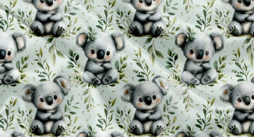 Couverture Minky - koala