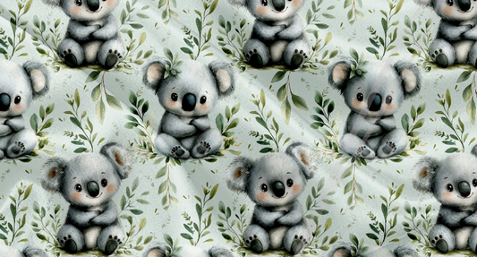 Couverture Minky - koala