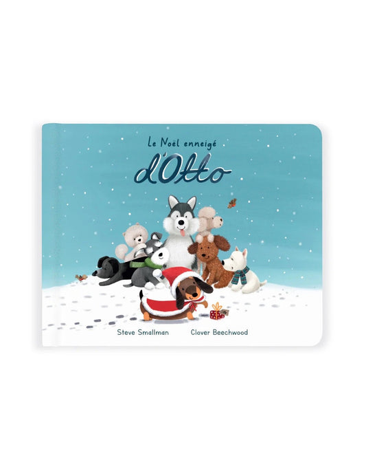 Livre le Noël enneigé d’Otto Jellycat - Boutique friperie le placard de Jeanne et cie