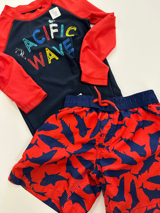 maillot 3-4ans - Boutique friperie le placard de Jeanne et cie