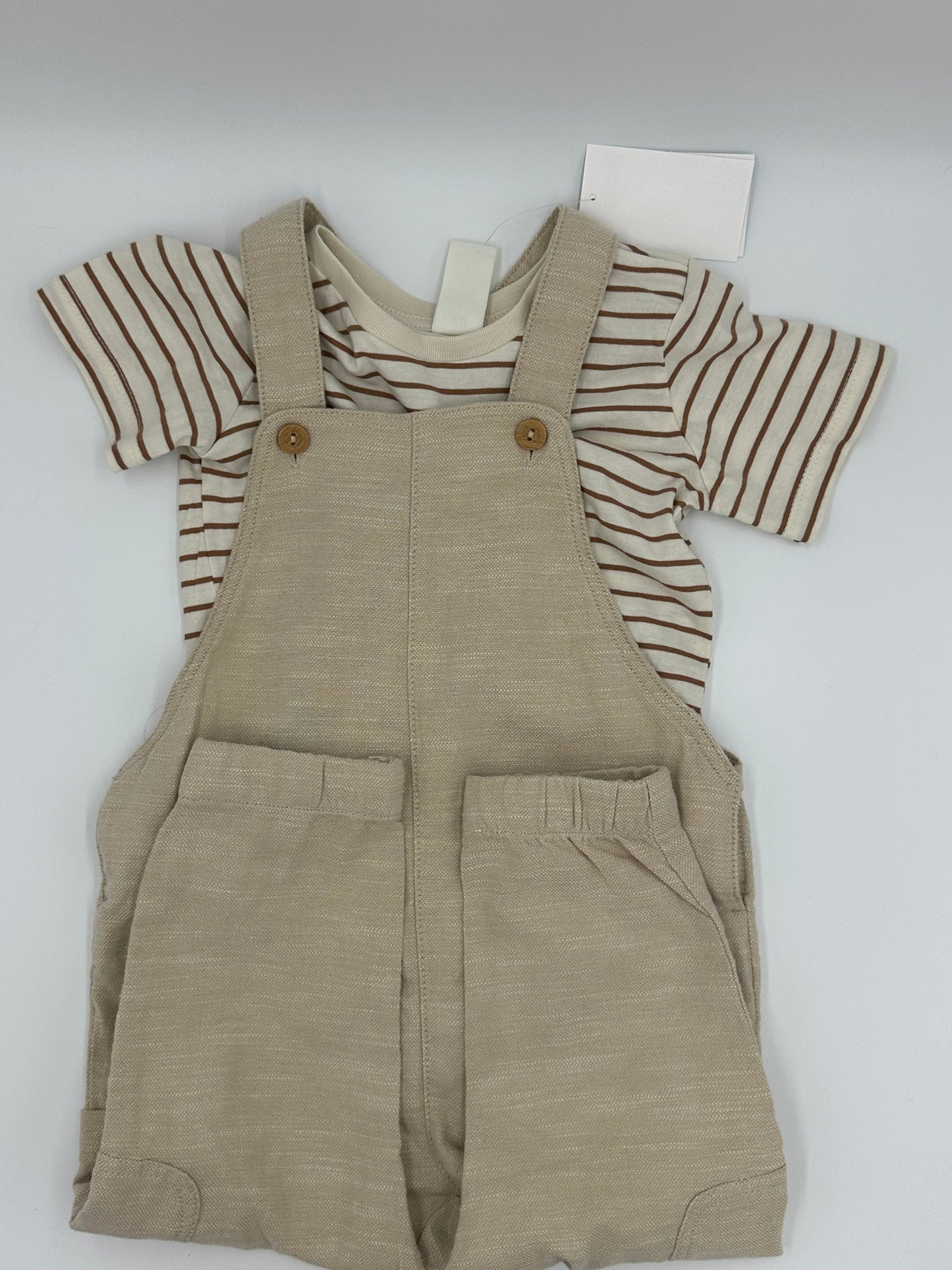 Onepiece lin 12 - 18m - Boutique friperie le placard de Jeanne et cie