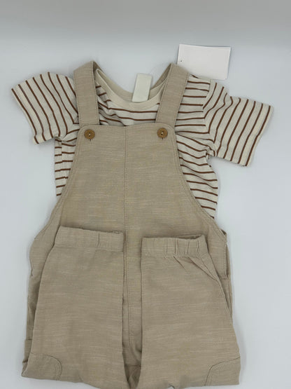 Onepiece lin 12 - 18m - Boutique friperie le placard de Jeanne et cie