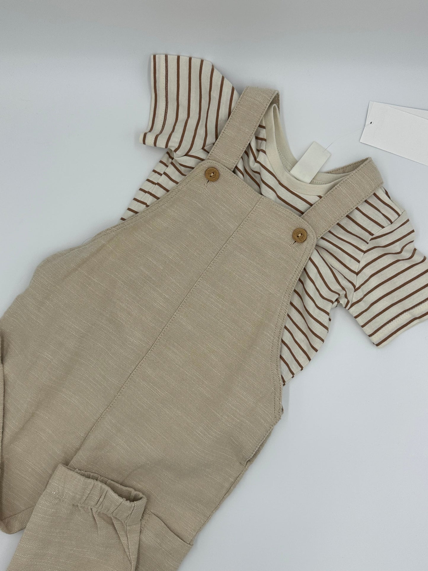 Onepiece lin 12 - 18m - Boutique friperie le placard de Jeanne et cie