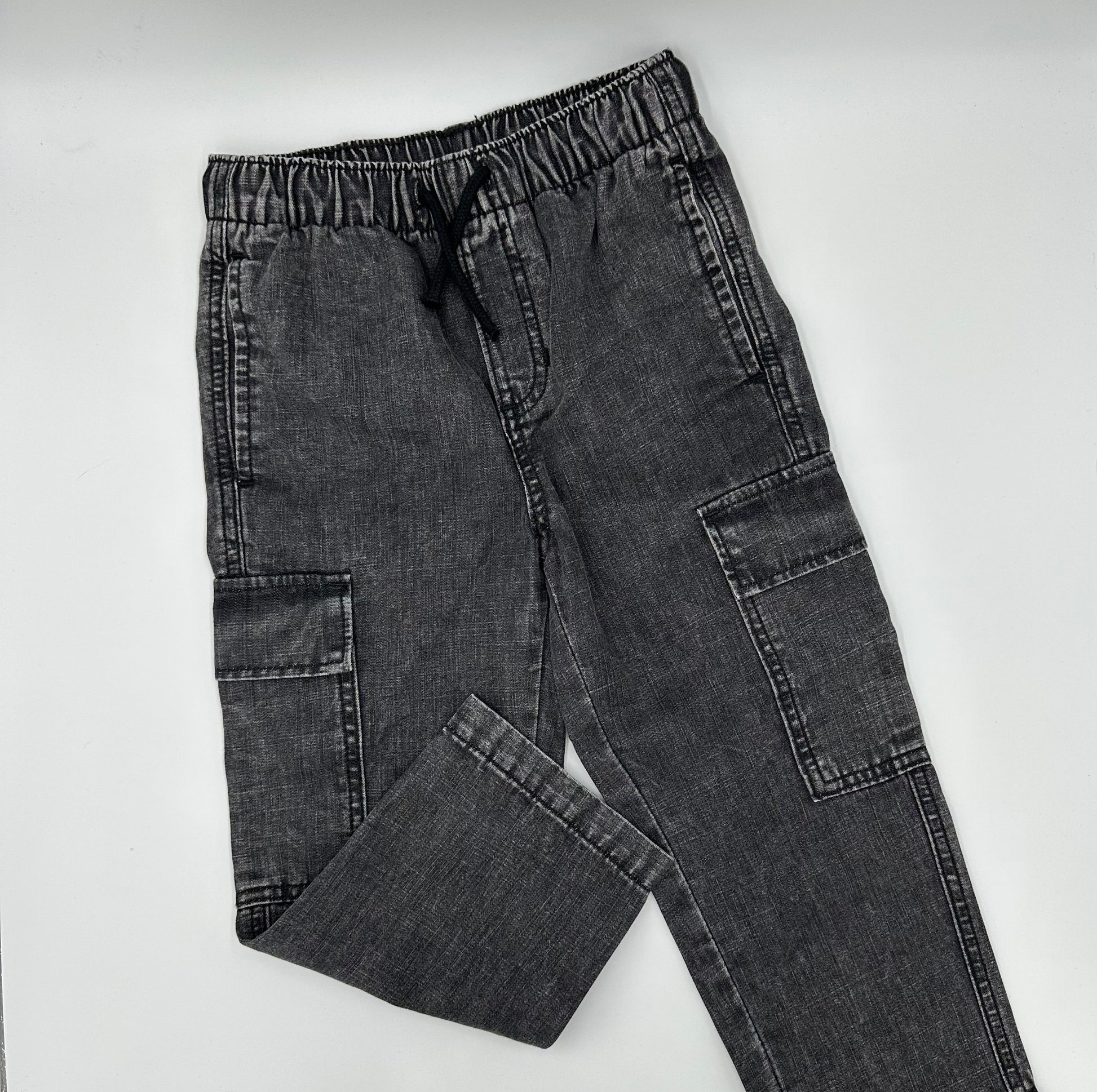 Pantalon cargo coupe ample 3 - 4ans - Boutique friperie le placard de Jeanne et cie