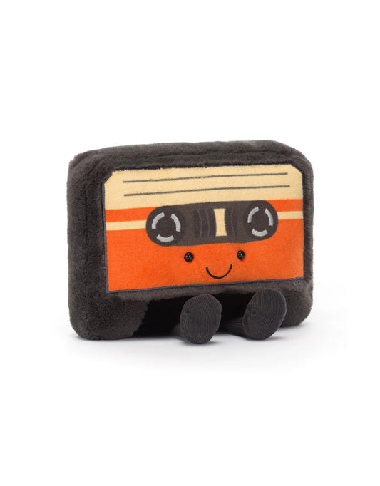 Peluche amuseable cassette tape Jellycat - Boutique friperie le placard de Jeanne et cie