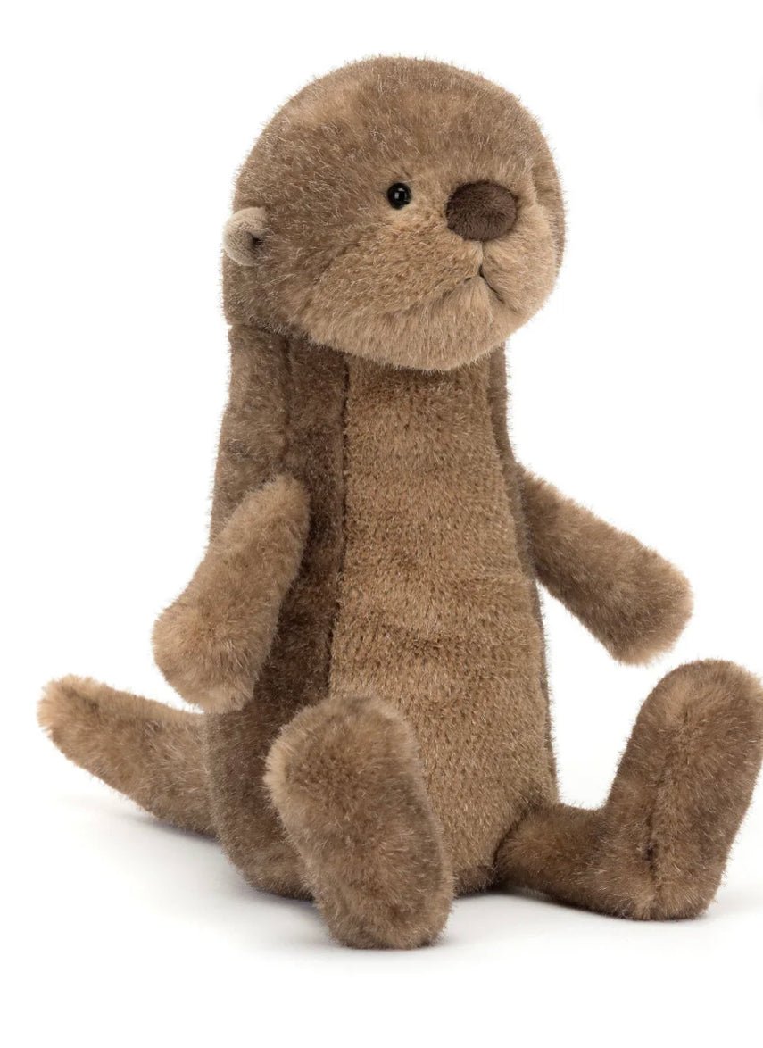 Peluche Brooke la loutre Jellycat - Boutique friperie le placard de Jeanne et cie