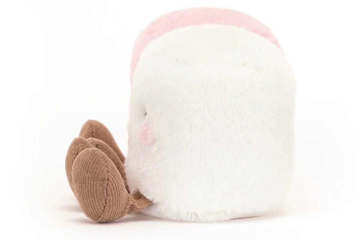 Peluche Guimauves Roses er blanches Jellycat - Boutique friperie le placard de Jeanne et cie