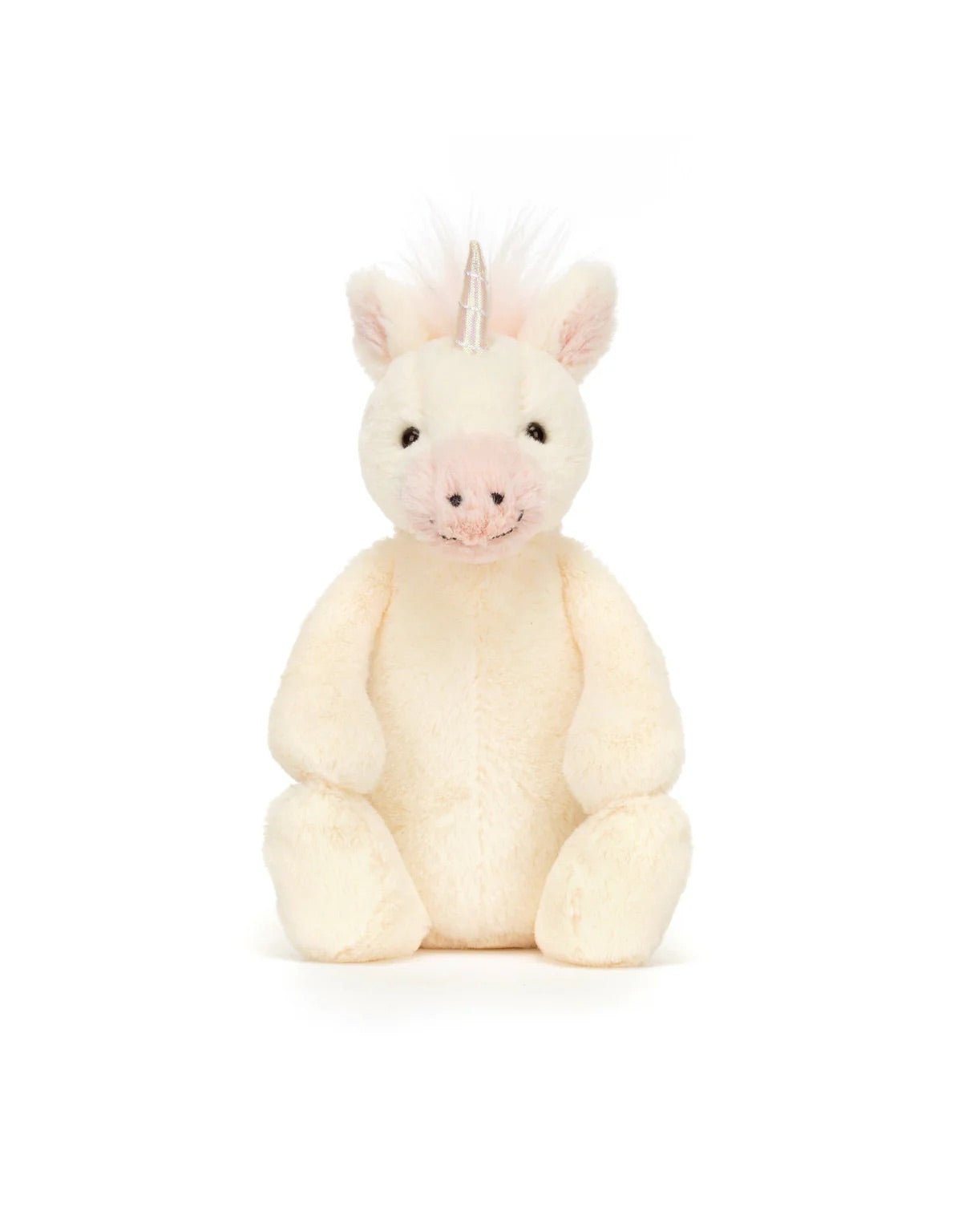 Peluche Licorne bashful petit Jellycat - Boutique friperie le placard de Jeanne et cie