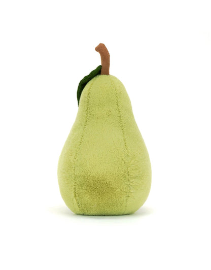 Peluche Poire amuseable Jellycat - Boutique friperie le placard de Jeanne et cie