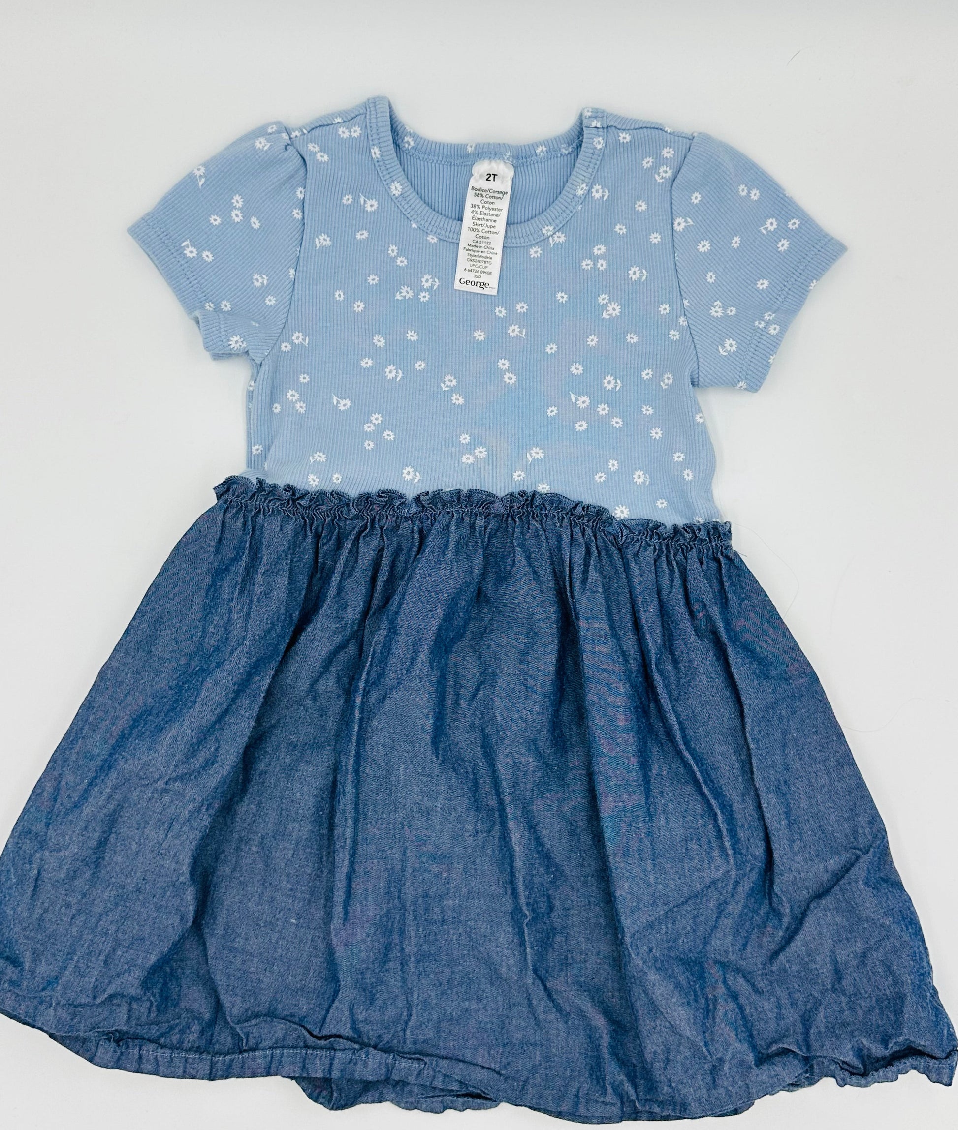 Robe 2ans - Boutique friperie le placard de Jeanne et cie