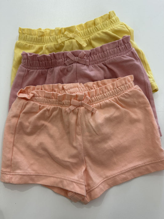 trio short 2-4m - Boutique friperie le placard de Jeanne et cie