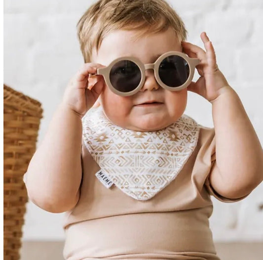 Bavoir aztèque - Maémé - Boutique friperie le placard de Jeanne et cie