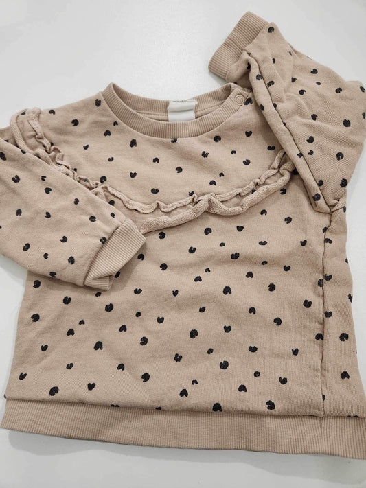 Chandail 6-9m - Boutique friperie le placard de Jeanne et cie