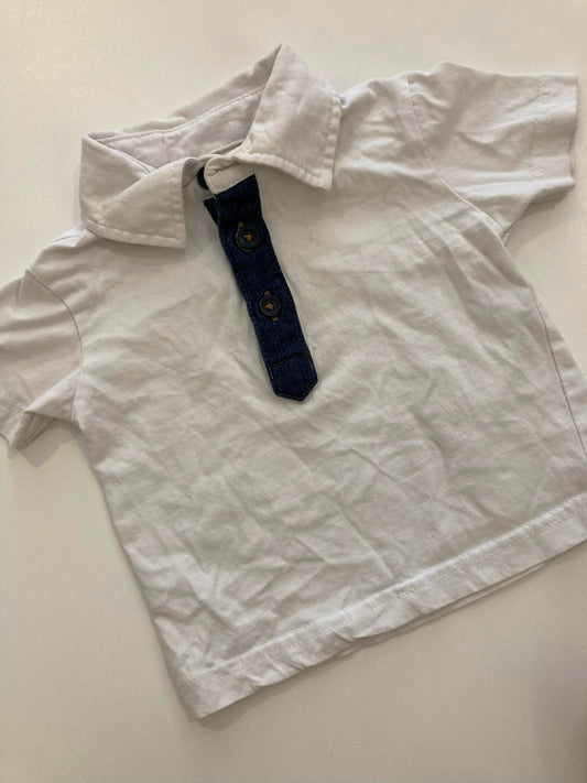 Chandail à manches courtes 4-6m - Boutique friperie le placard de Jeanne et cie