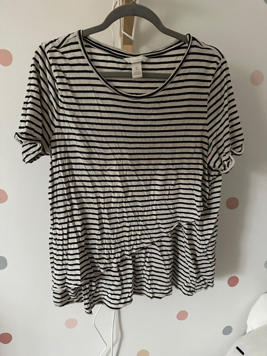 Chandail allaitement large - Boutique friperie le placard de Jeanne et cie