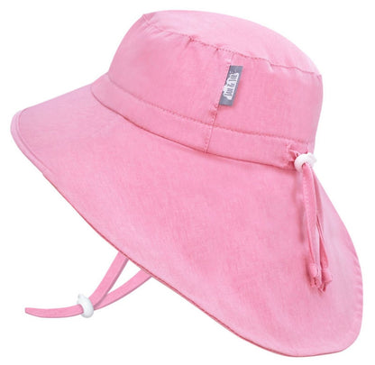 Chapeau Aventure Aqua - Pretty pink - Boutique friperie le placard de Jeanne et cie