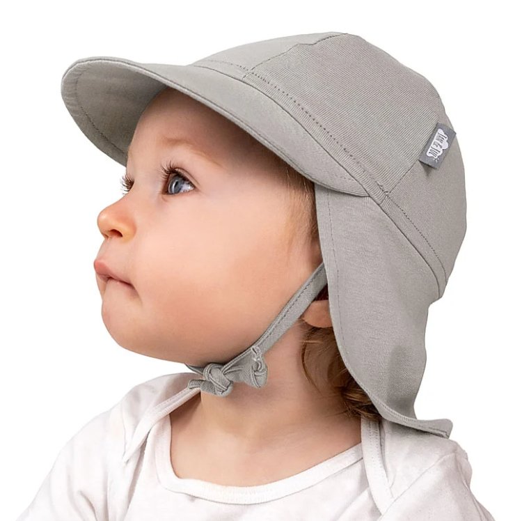 Chapeau bébé - Gris - Jan&Jul - Boutique friperie le placard de Jeanne et cie