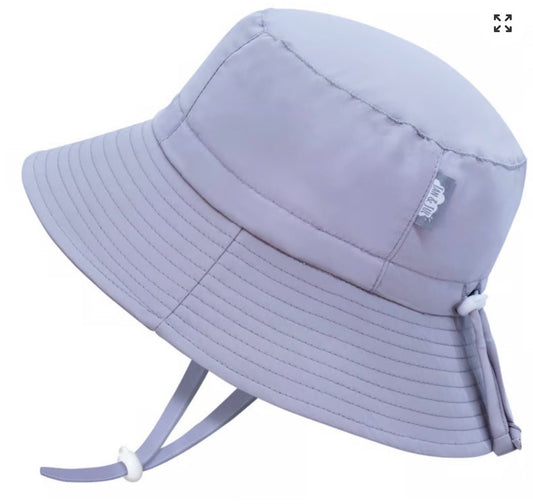 Chapeau Bucket - Gris - Jan&Jul - Boutique friperie le placard de Jeanne et cie