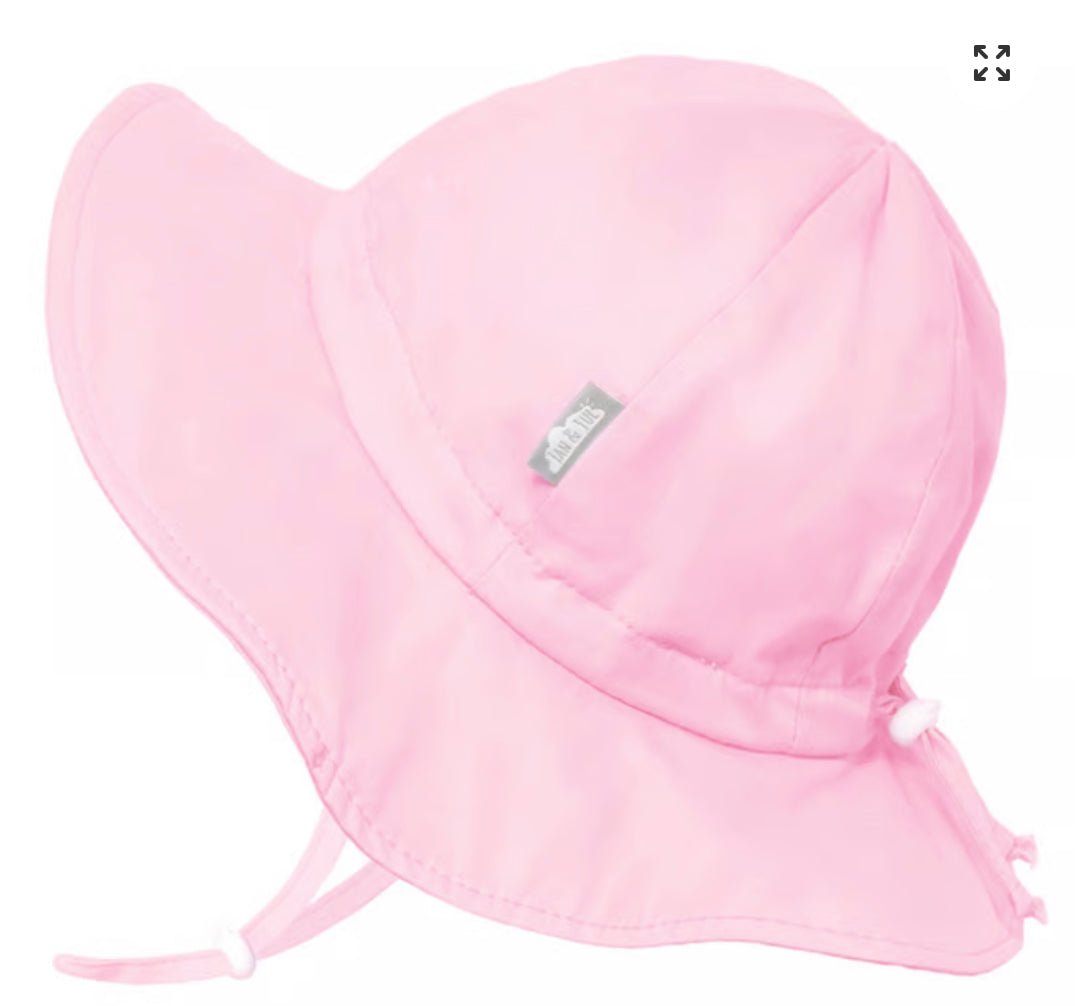 Chapeau Floppy - Rose- Jan&Jul - Boutique friperie le placard de Jeanne et cie