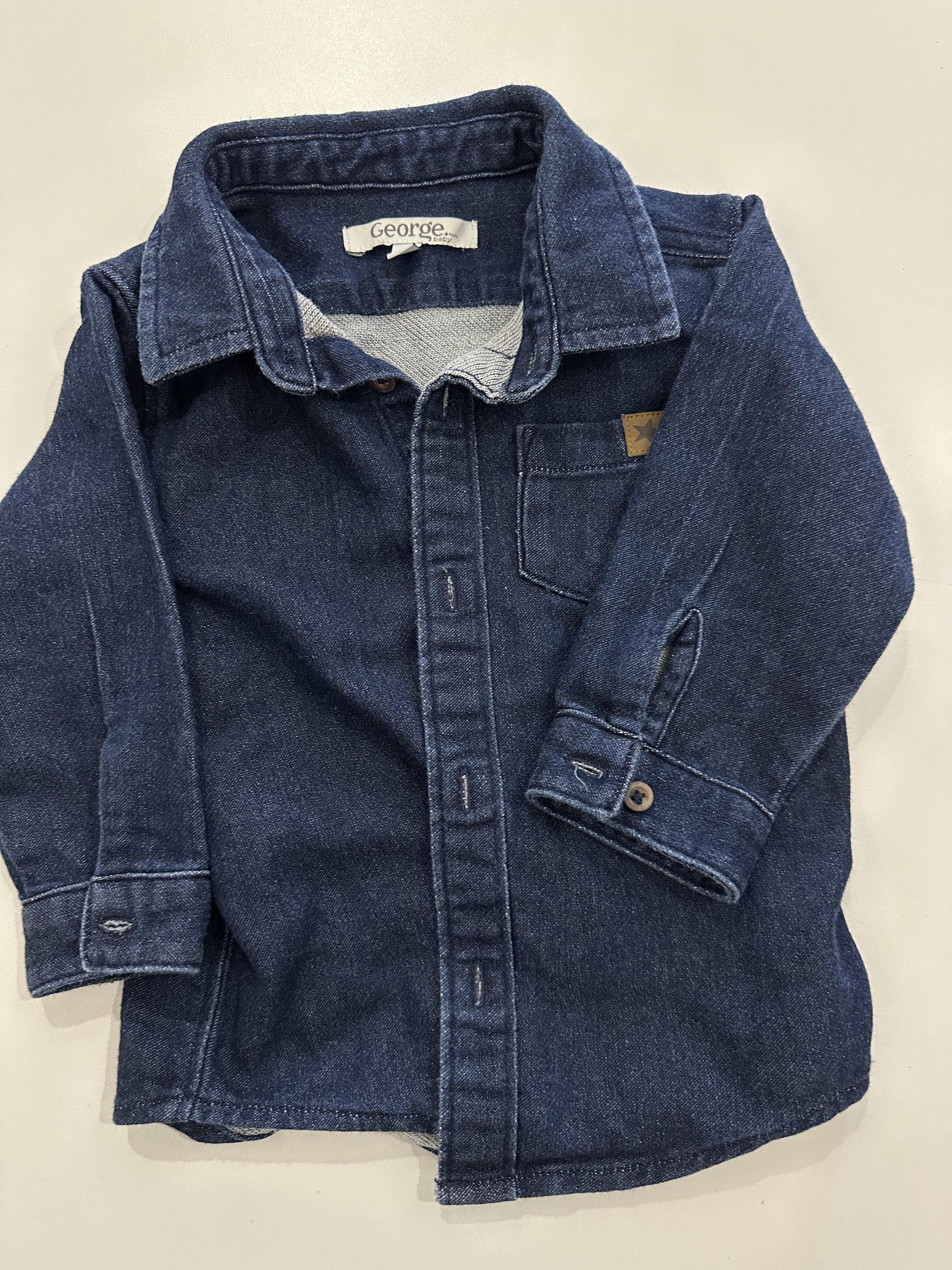 chemise 12-18m - Boutique friperie le placard de Jeanne et cie