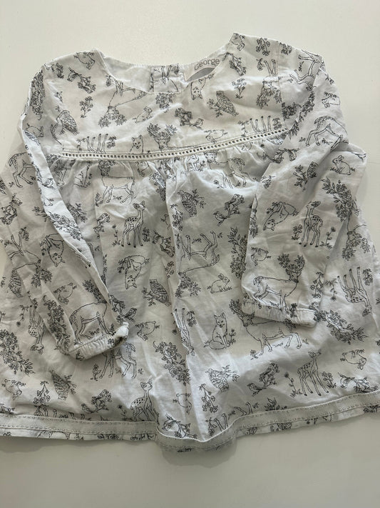 Chemise 18-24 mois - Boutique friperie le placard de Jeanne et cie