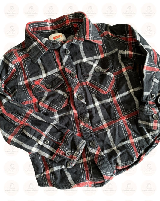 Chemise 2-3ans - Boutique friperie le placard de Jeanne et cie