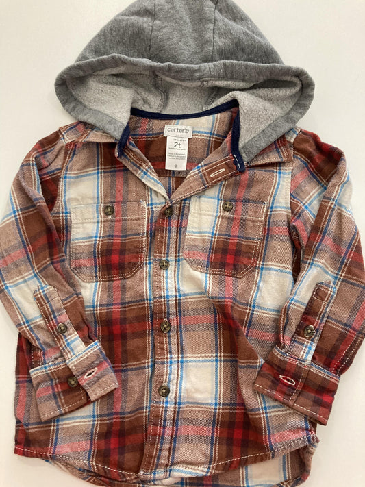 Chemise 2ans - Boutique friperie le placard de Jeanne et cie