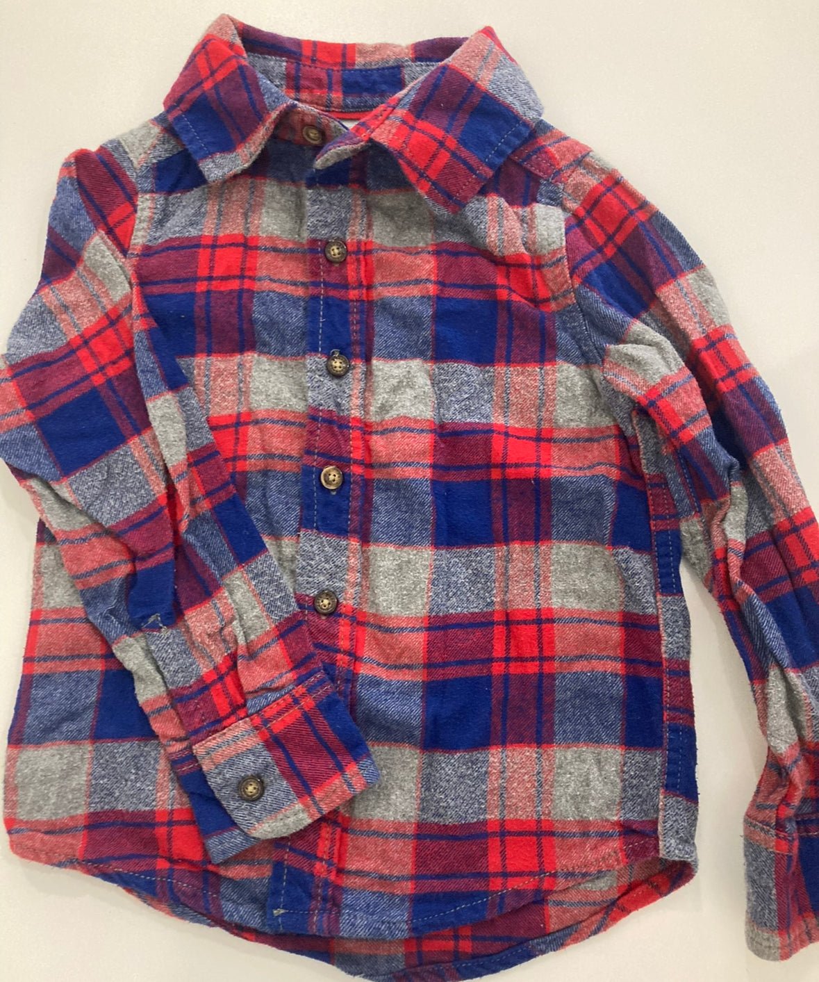 Chemise 4-5ans - Boutique friperie le placard de Jeanne et cie