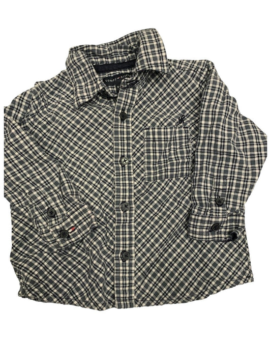 Chemise 6-12m - Boutique friperie le placard de Jeanne et cie