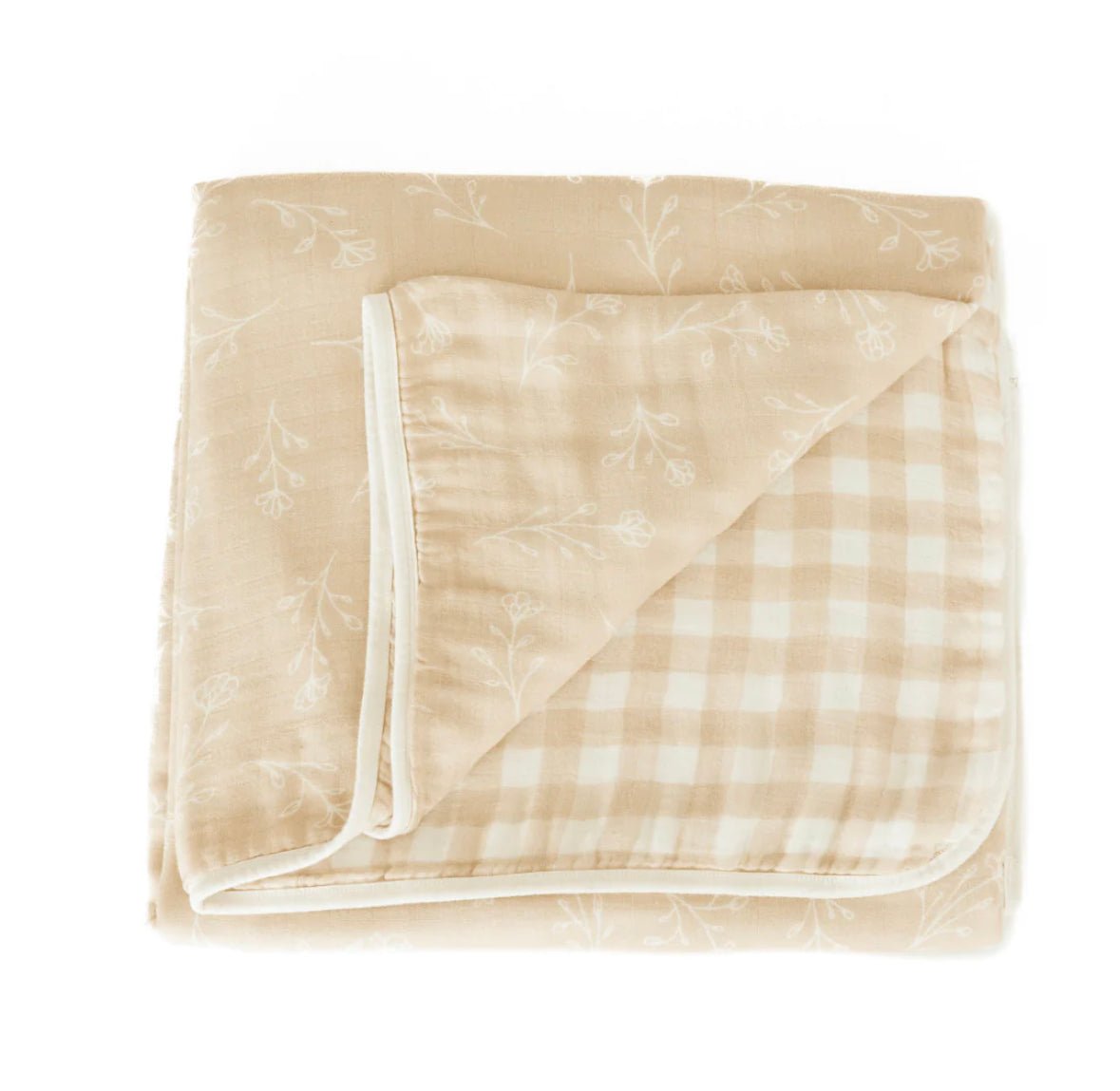 Couette 4 épaisseurs bambou coton - Adèle - Boutique friperie le placard de Jeanne et cie