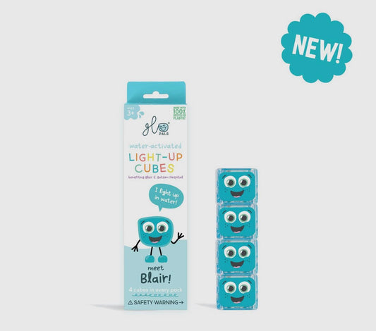 Cubes lumineux bleu Blair - Glo pals
