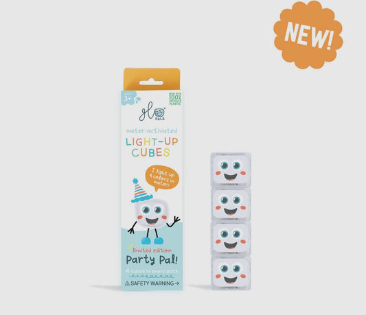 Cubes lumineux party multicolore - Glo pals