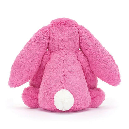 **disponible février-mars**Peluche Lapin hot pink bashful moyen Jellycat - Boutique friperie le placard de Jeanne et cie