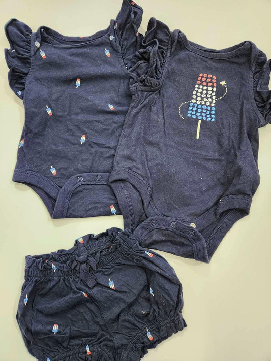 Ensemble 0-3m - Boutique friperie le placard de Jeanne et cie