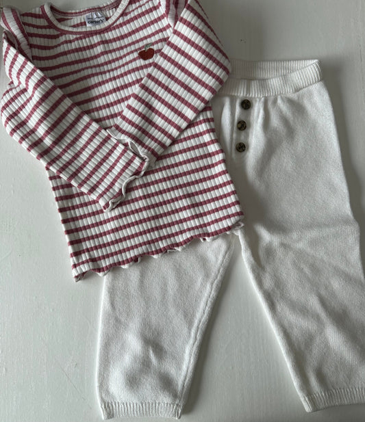 Ensemble 12mois - Boutique friperie le placard de Jeanne et cie