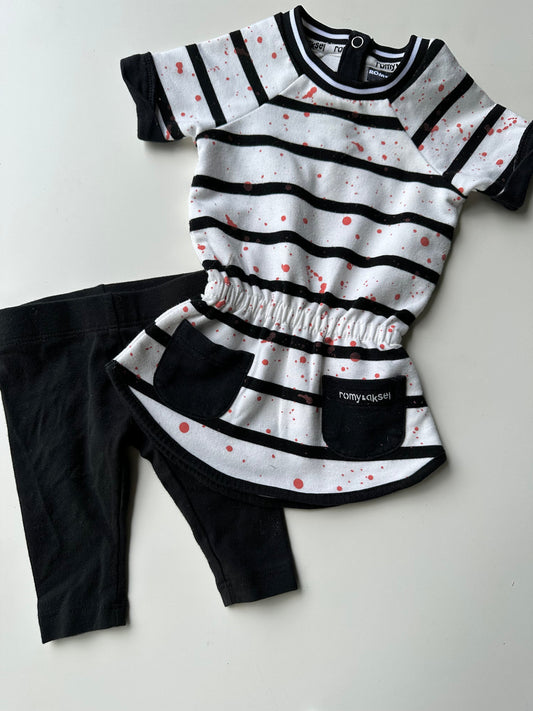 Ensemble 3mois - Boutique friperie le placard de Jeanne et cie