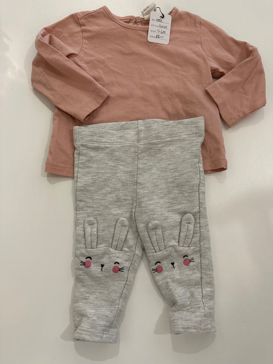 ensemble 4-6m - Boutique friperie le placard de Jeanne et cie