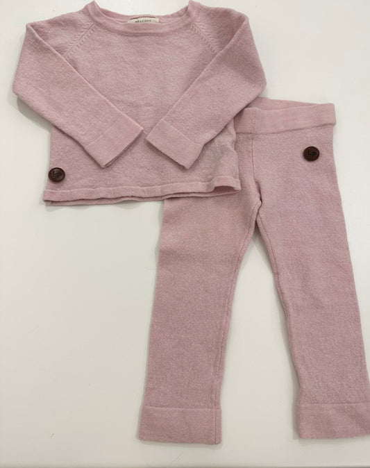 Ensemble thermlal 100% mérino 2-3ans fait petit ** - Boutique friperie le placard de Jeanne et cie