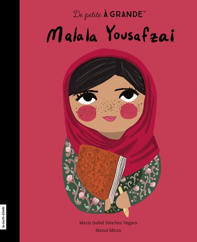 Livre Malala Yousafsai - Maria Isabel Sanchez veraga - Boutique friperie le placard de Jeanne et cie