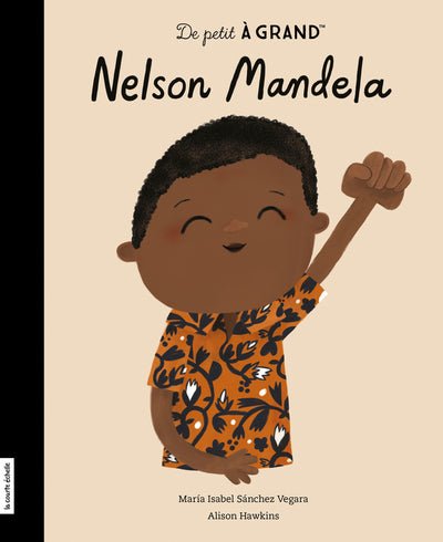 Livre Nelson Mandela - Maria Isabel Sanchez veraga - Boutique friperie le placard de Jeanne et cie