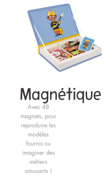 Magnéti'book - métiers - Janod - Boutique friperie le placard de Jeanne et cie
