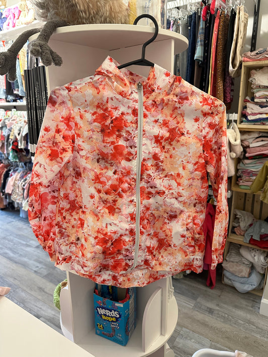 manteau coupe-vent 7-8ans - Boutique friperie le placard de Jeanne et cie