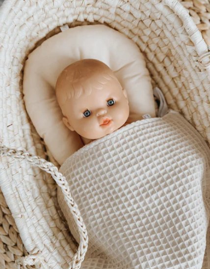 Mini coussin pour poupée - Sleeptight - Boutique friperie le placard de Jeanne et cie
