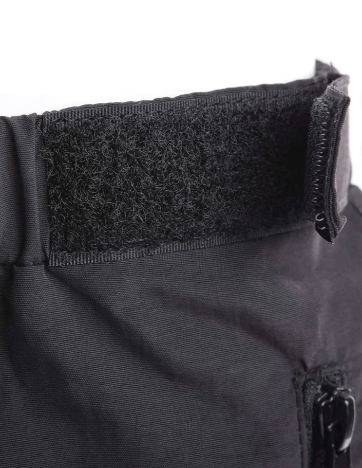 Pantalon de toile doublé en nylon - Noir - LP APPAREL - Boutique friperie le placard de Jeanne et cie