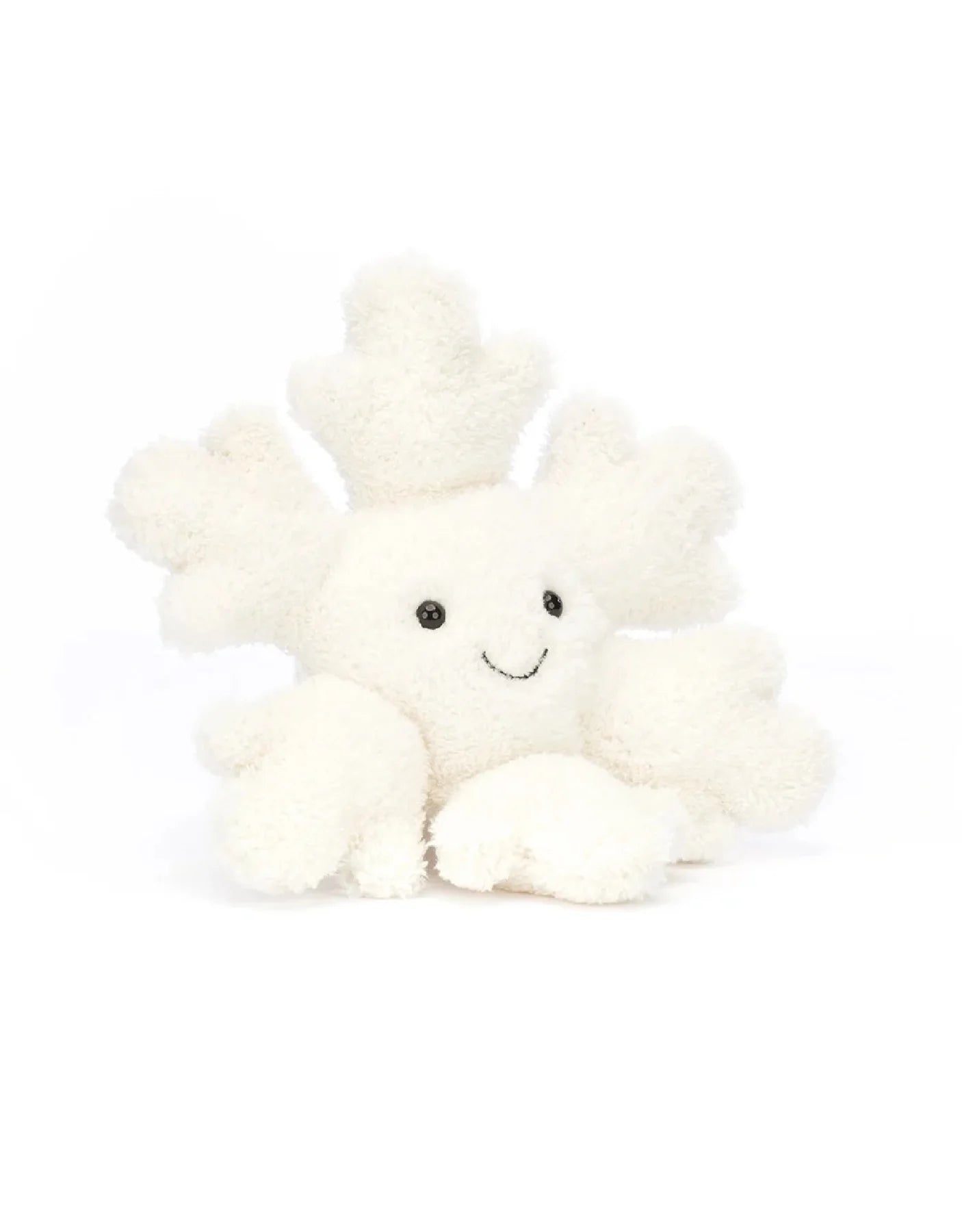 Peluche amuseable flocon de neige - Jellcyat - Boutique friperie le placard de Jeanne et cie