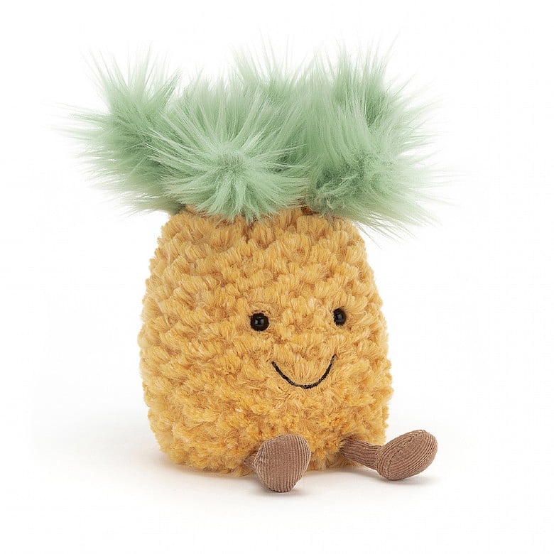 Peluche Ananas Jellycat - Boutique friperie le placard de Jeanne et cie