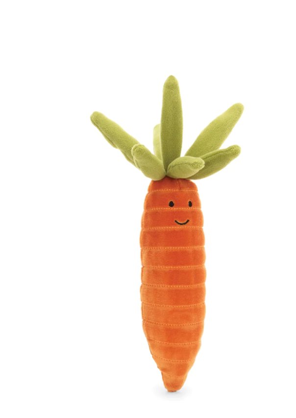 Peluche carottes amuseable Jellycat - Boutique friperie le placard de Jeanne et cie