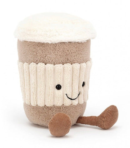 Peluche Coffee to go Jellycat - Boutique friperie le placard de Jeanne et cie